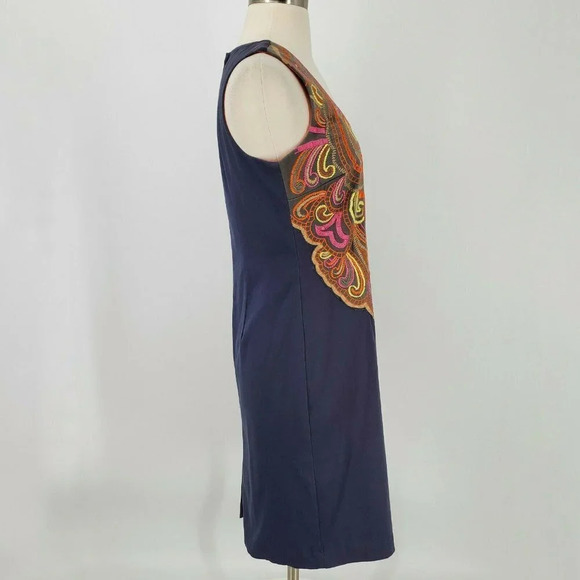 Muse Apparel‎ NWT Embroidered Front Dress sz 4 - Picture 2 of 8